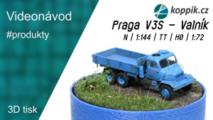 Praga V3S Valník - Stavba