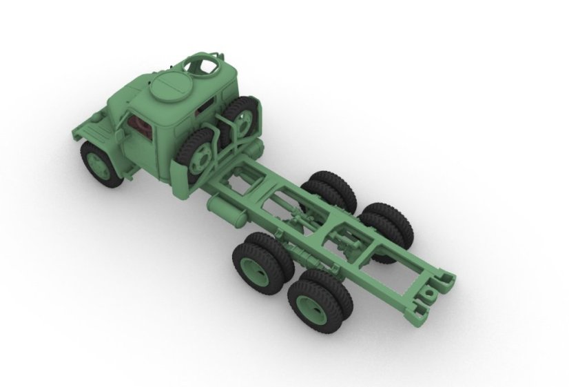 Praga V3S - šasi - Měřítko: 1:87