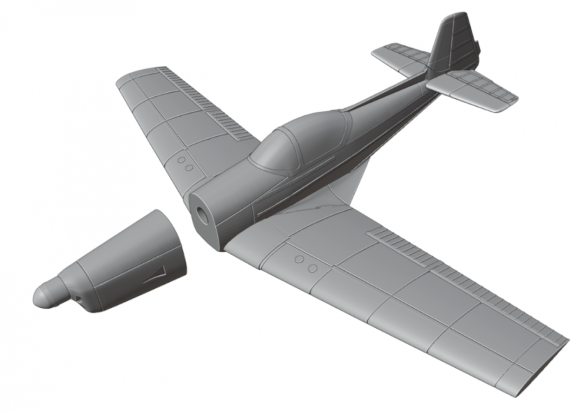 Zlín Z-526 AFS - Měřítko: 1:120