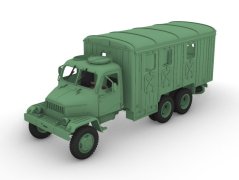 Praga V3S - skříň PAD