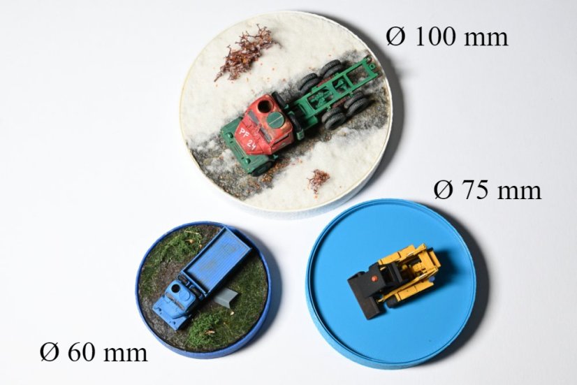 Podstavec - vinětka - Rozměr: Ø 75 mm